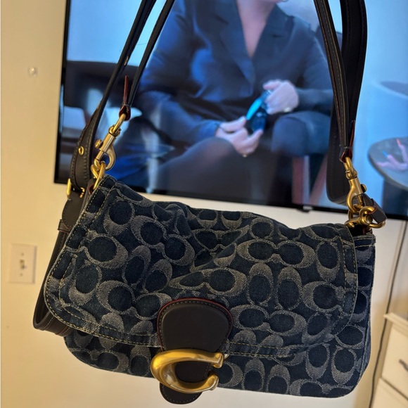 Coach Soft Tabby Signature Denim